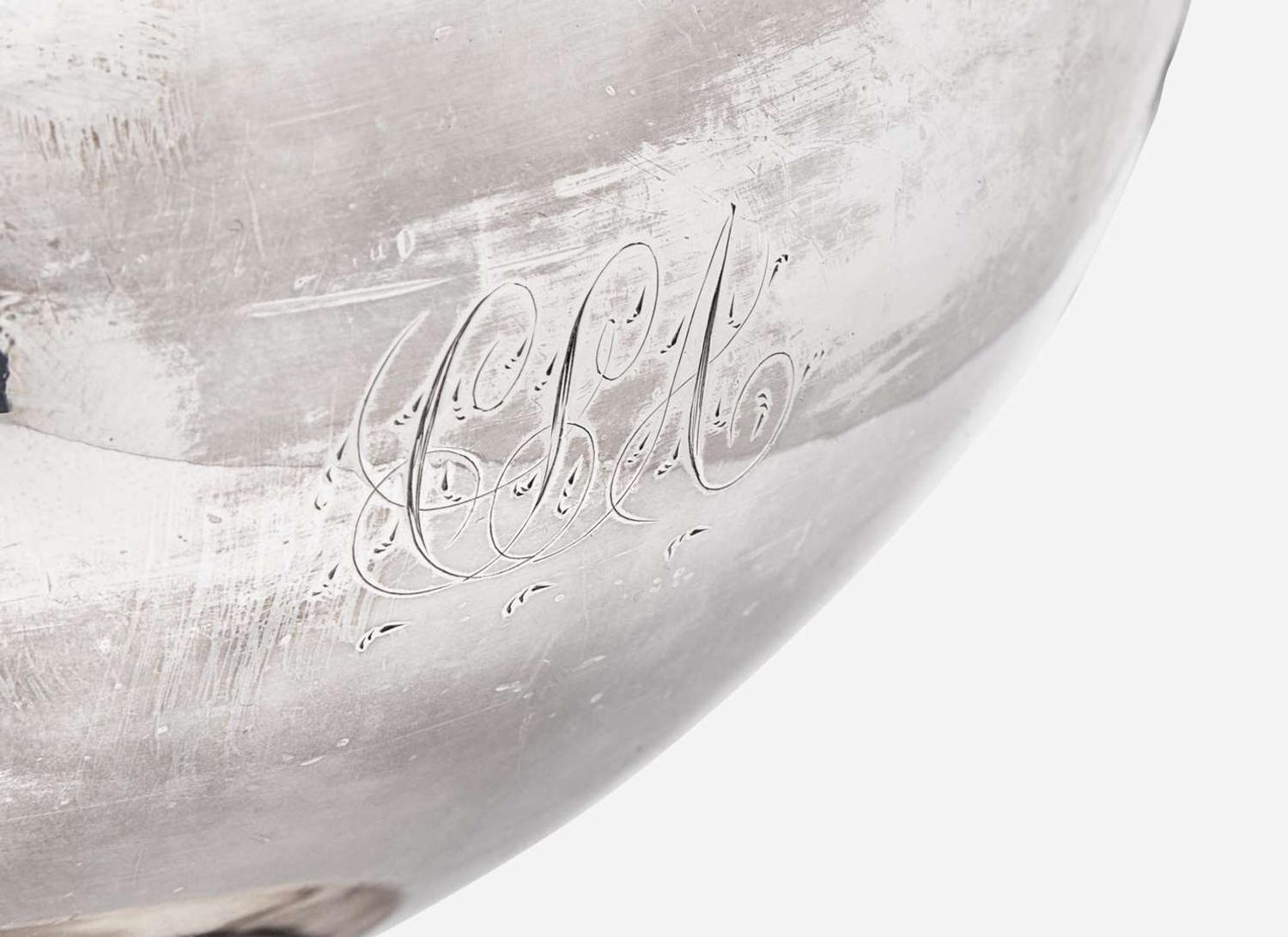 Two Federal coin silver coffeepots, Thomas Fletcher (1787-1866) and Baldwin Gardiner (1791-1868), Philadelphia, PA and New York, NY, circa 1830