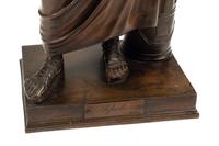 An Italian Bronze Figure of Demosthenes