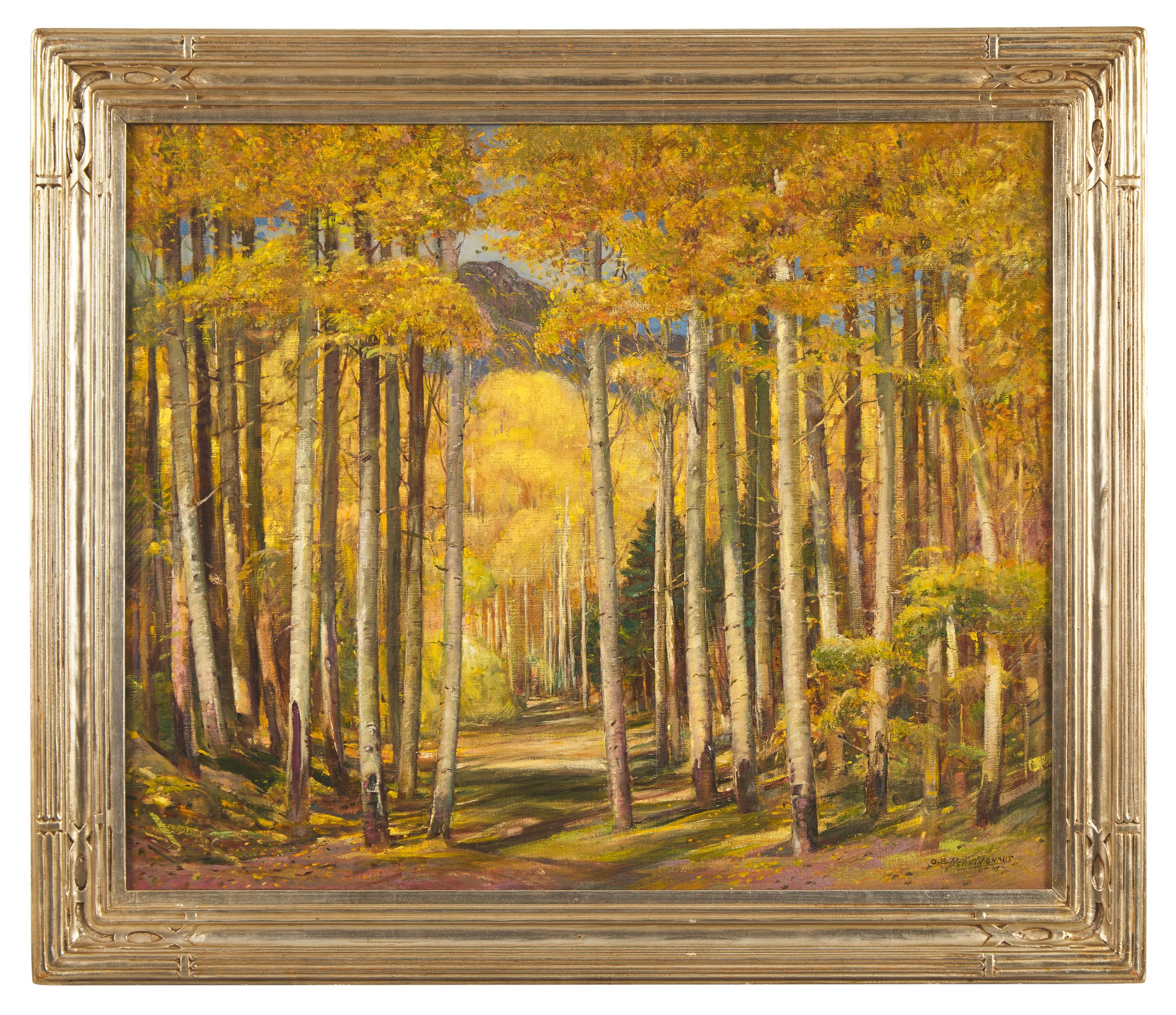 Autumn Aspen Forest , 1949