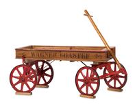 A 'Wagner Coaster' Wooden Advertising Wagon