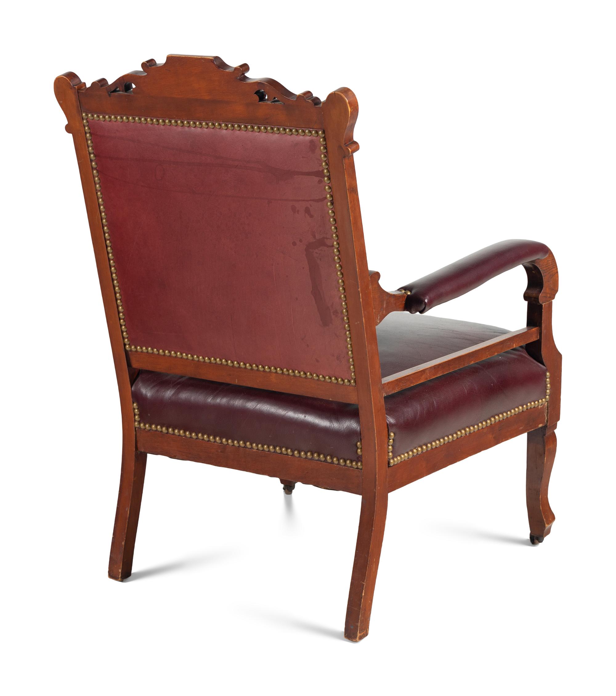 An American Walnut Settee