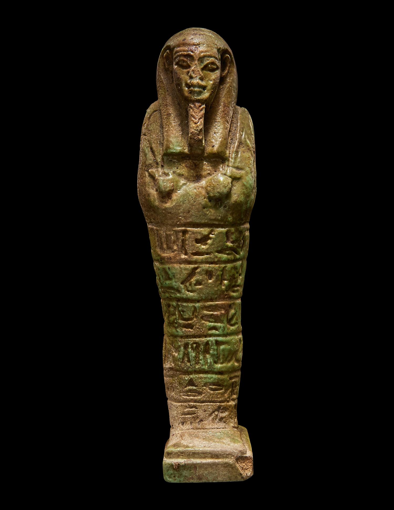 An Egyptian Faience Ushabti