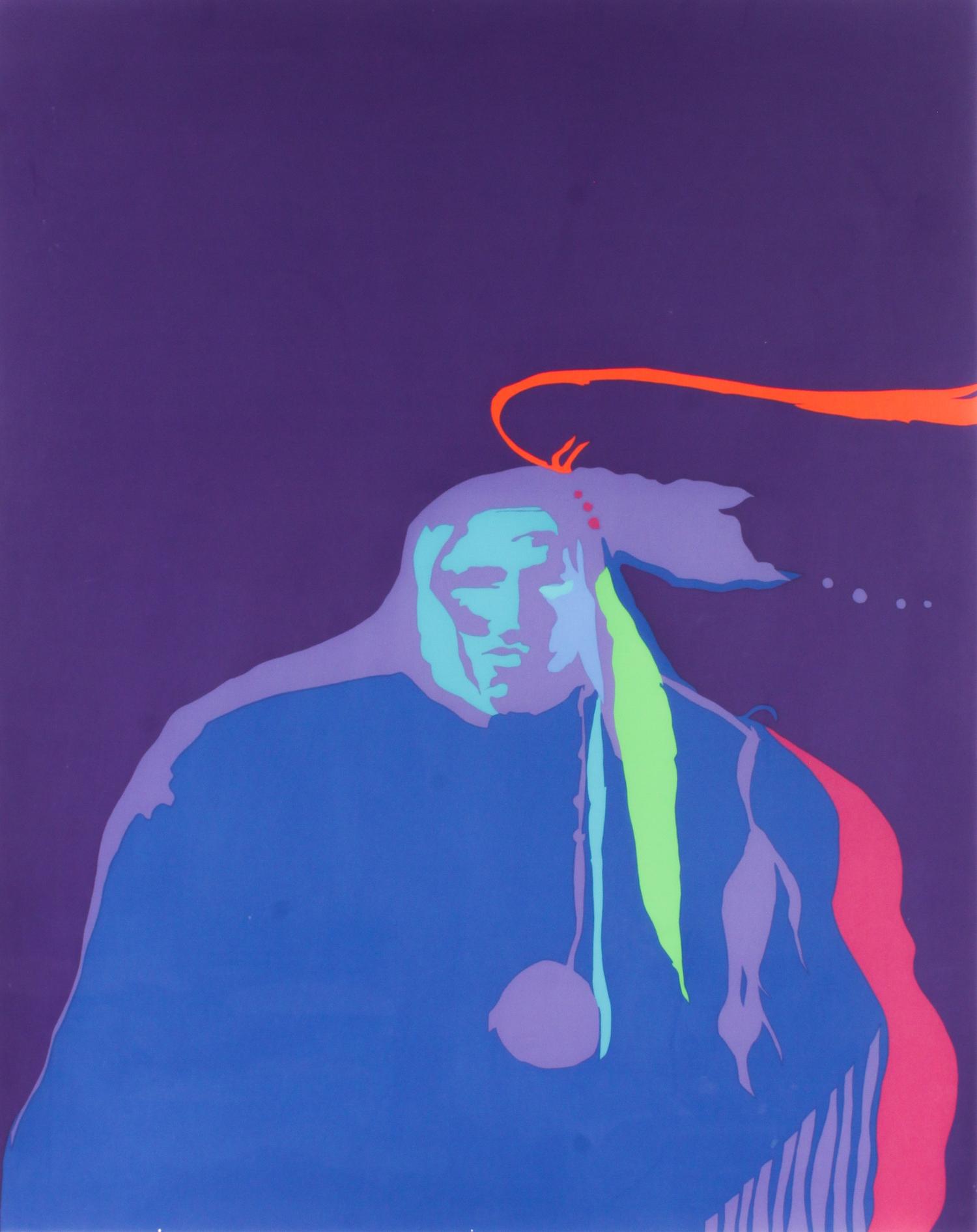 John Nieto 28 x 22 inches — (Apache, 1936-2018)