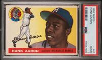 A 1955 Topps Hank Aaron Baseball Card No. 47 (PSA 2 GOOD) from The Collection of David Eisenhower