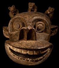 A Bamileke Kom Mask