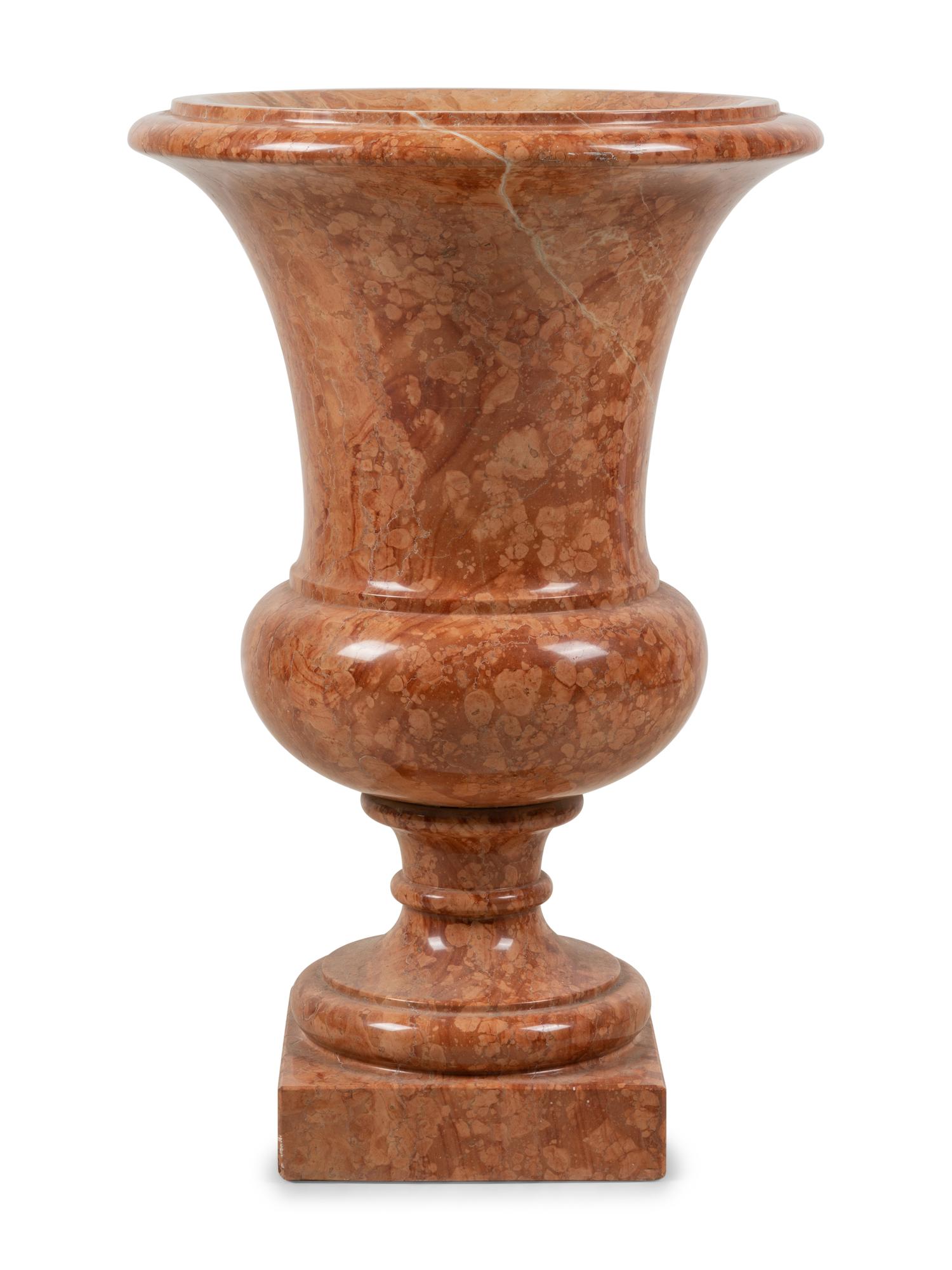 A Large Italian Marble Urn