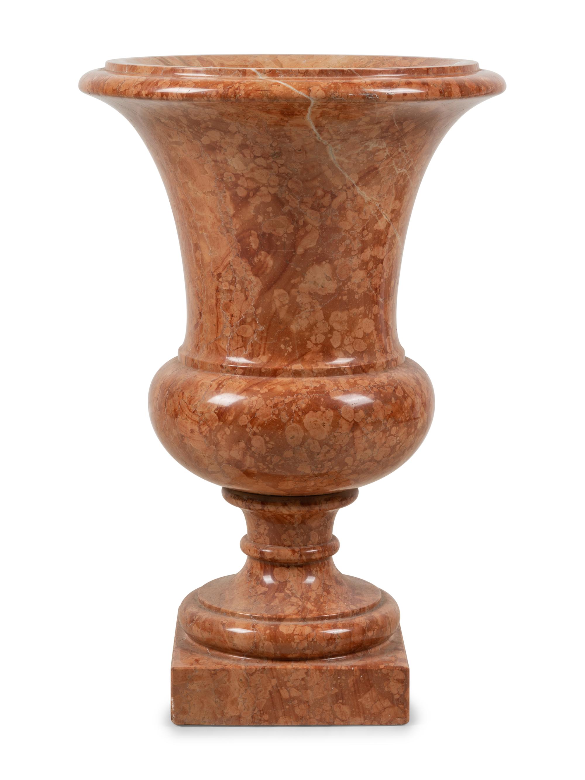 A Large Italian Marble Urn