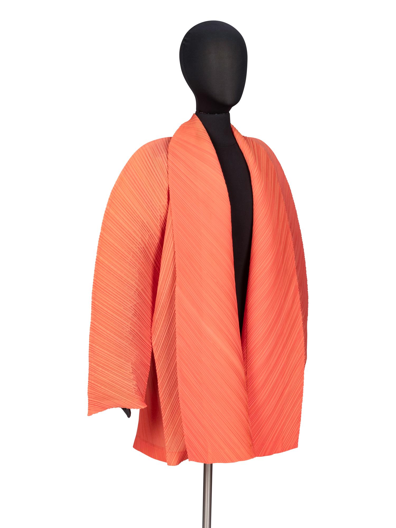 Issey Miyake, Pleated Coral Jacket, 1995