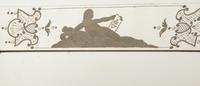 A Neoclassical Style Etched Glass Mirror