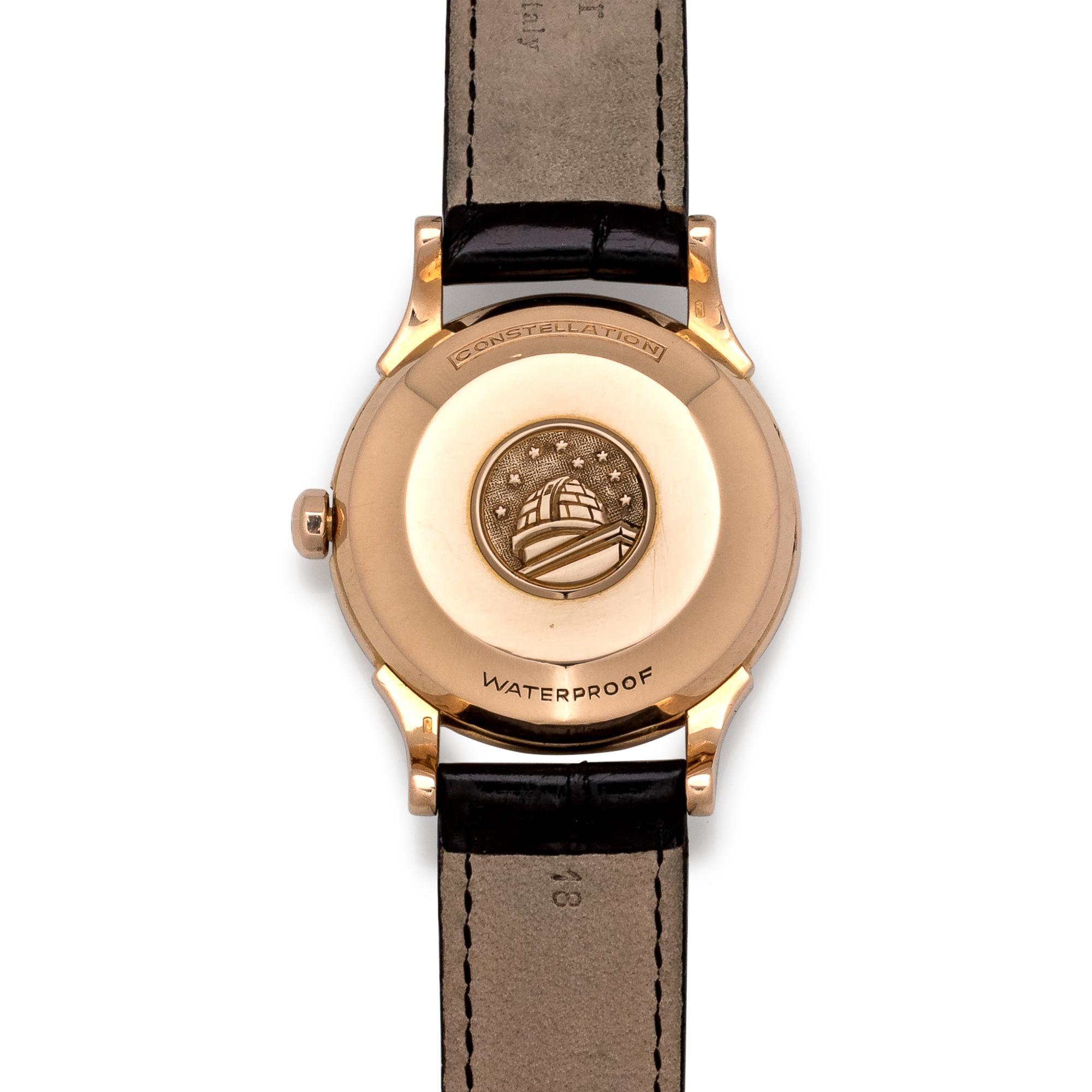 Omega, 18K Pink Gold Ref. 2852/2853 SC ‘Constellation’ Wristwatch, Circa 1954-55