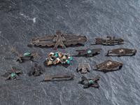 Collection of Navajo and Zuni Curio Pins