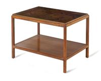 A Walnut Occasional Table