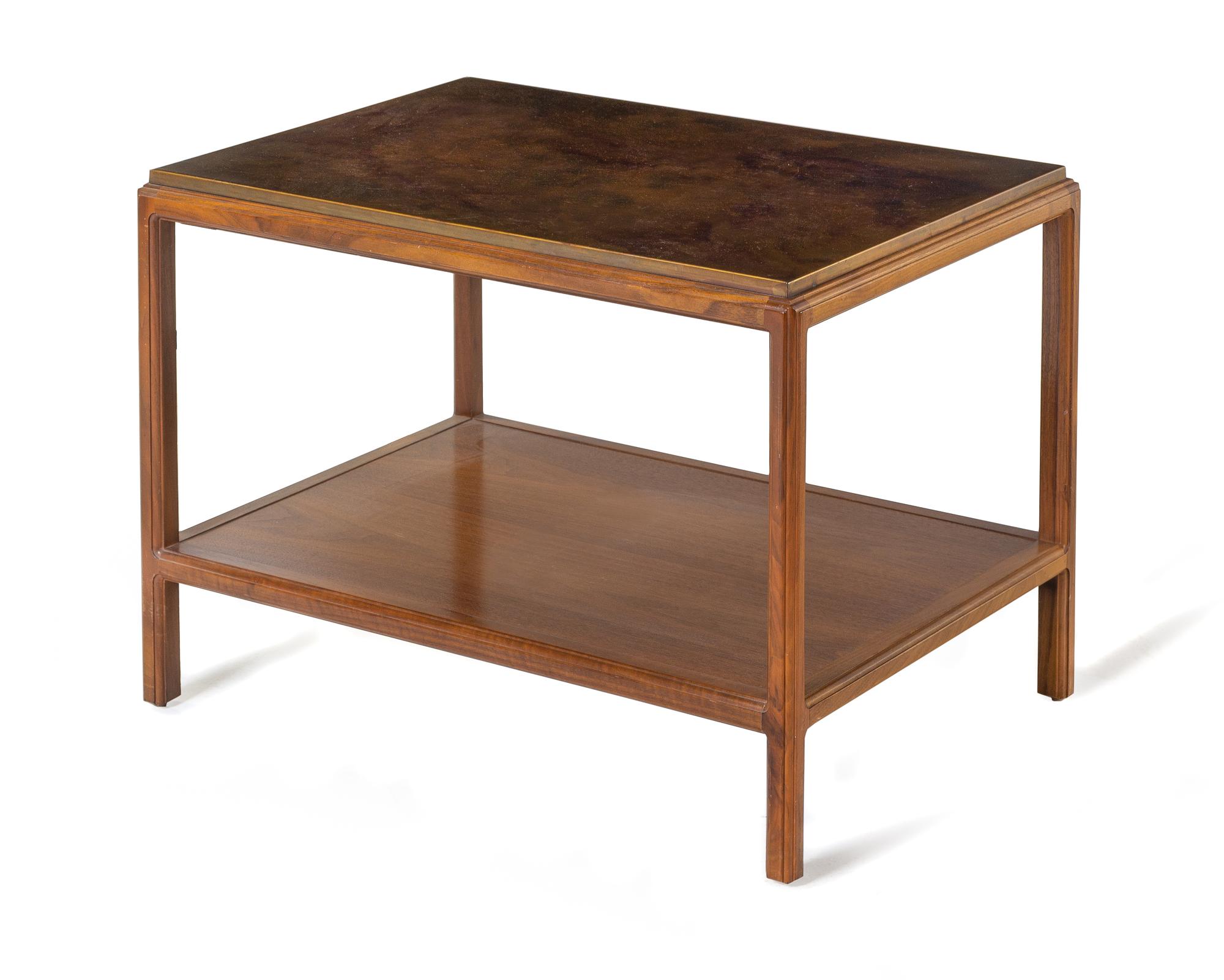A Walnut Occasional Table