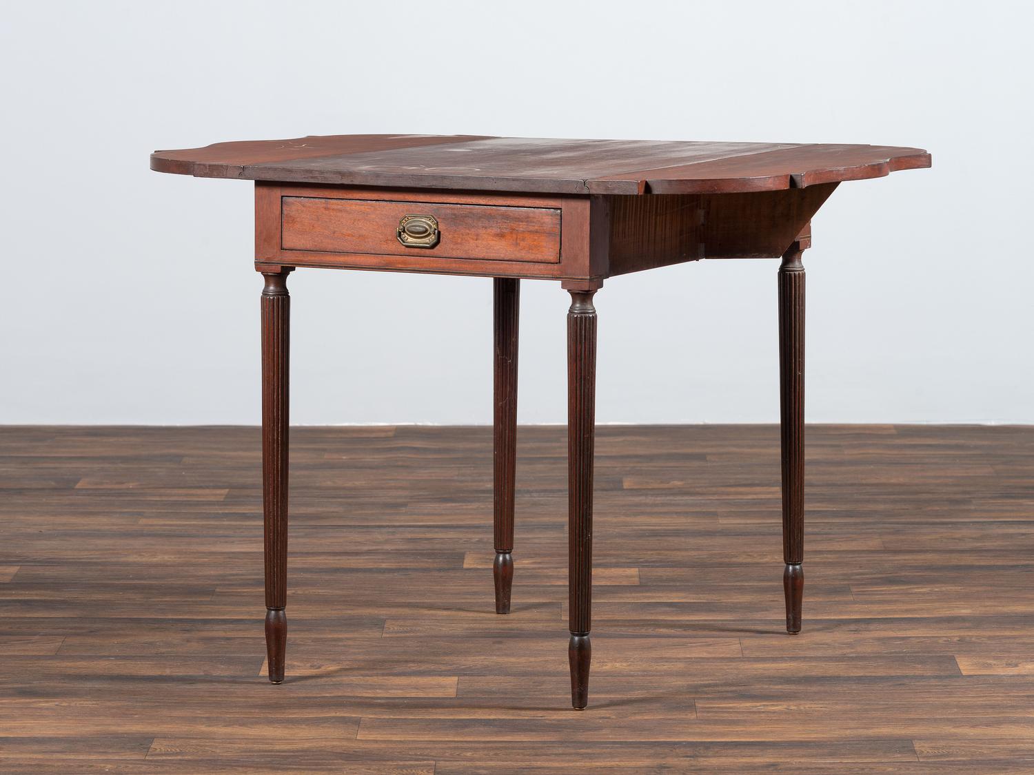 A Late Federal Mahogany Pembroke Table