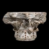 A Roman Marble Capital