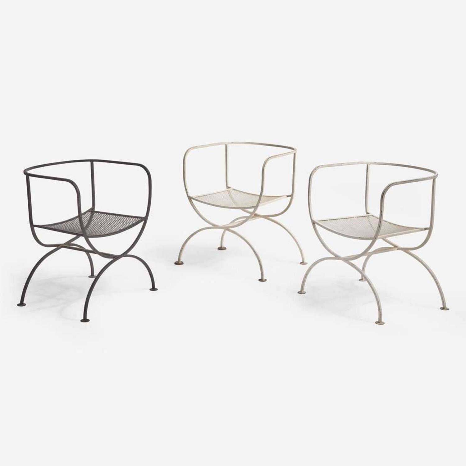 Vladimir Kagan (American, 1927-2016) Group of Three Savonarola Chairs, Kagan-Dreyfuss, Inc., USA, circa 1950