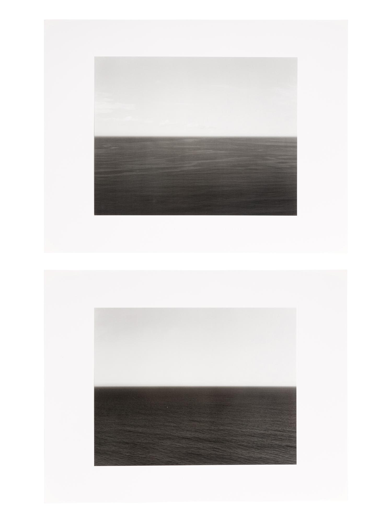 Hiroshi Sugimoto (born 1948) South Pacific Ocean, Waihau; and South Pacific Ocean, Maraenui, from "Time Exposed," 1990-1991