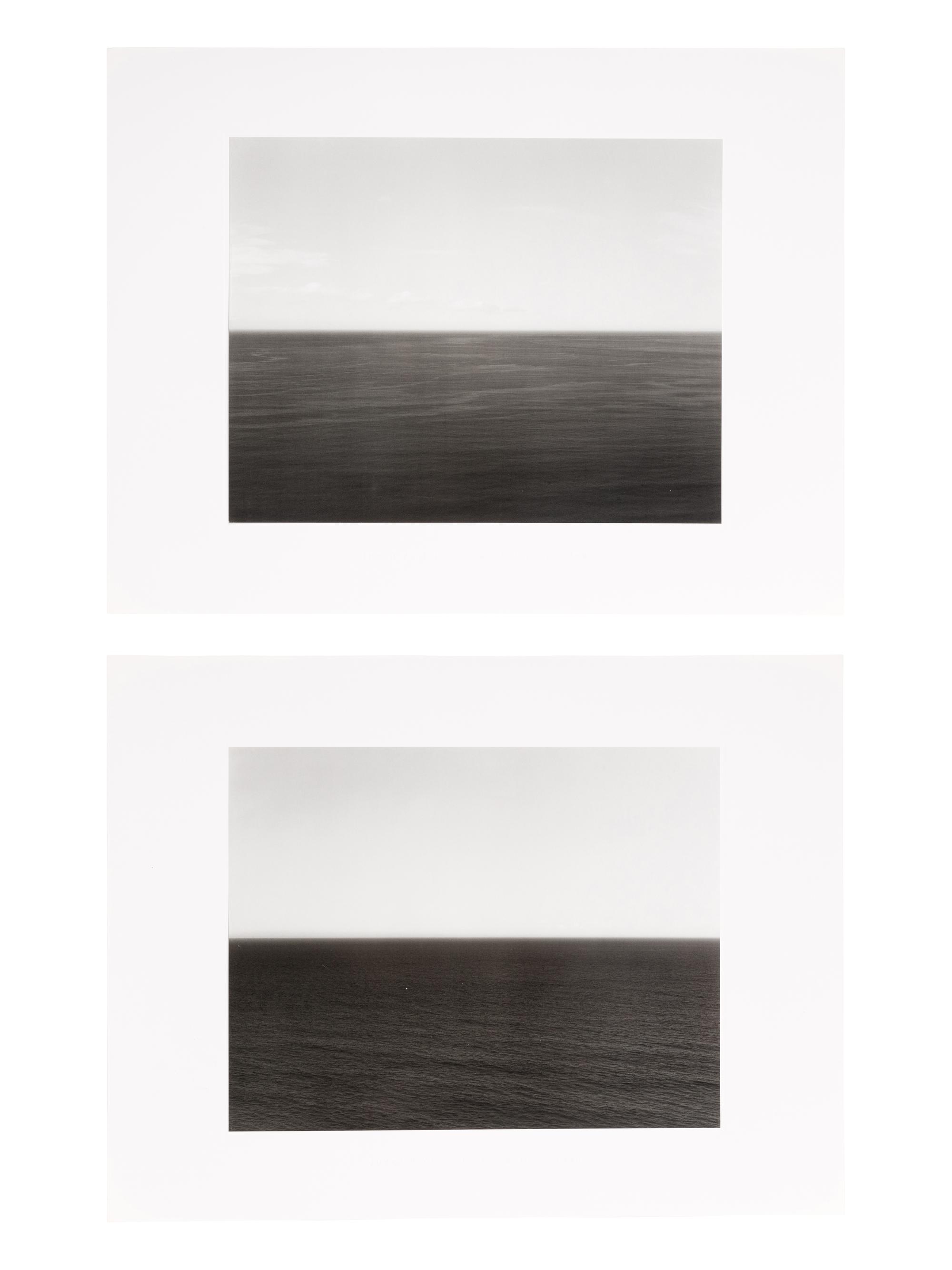 Hiroshi Sugimoto (born 1948) South Pacific Ocean, Waihau; and South Pacific Ocean, Maraenui, from "Time Exposed," 1990-1991