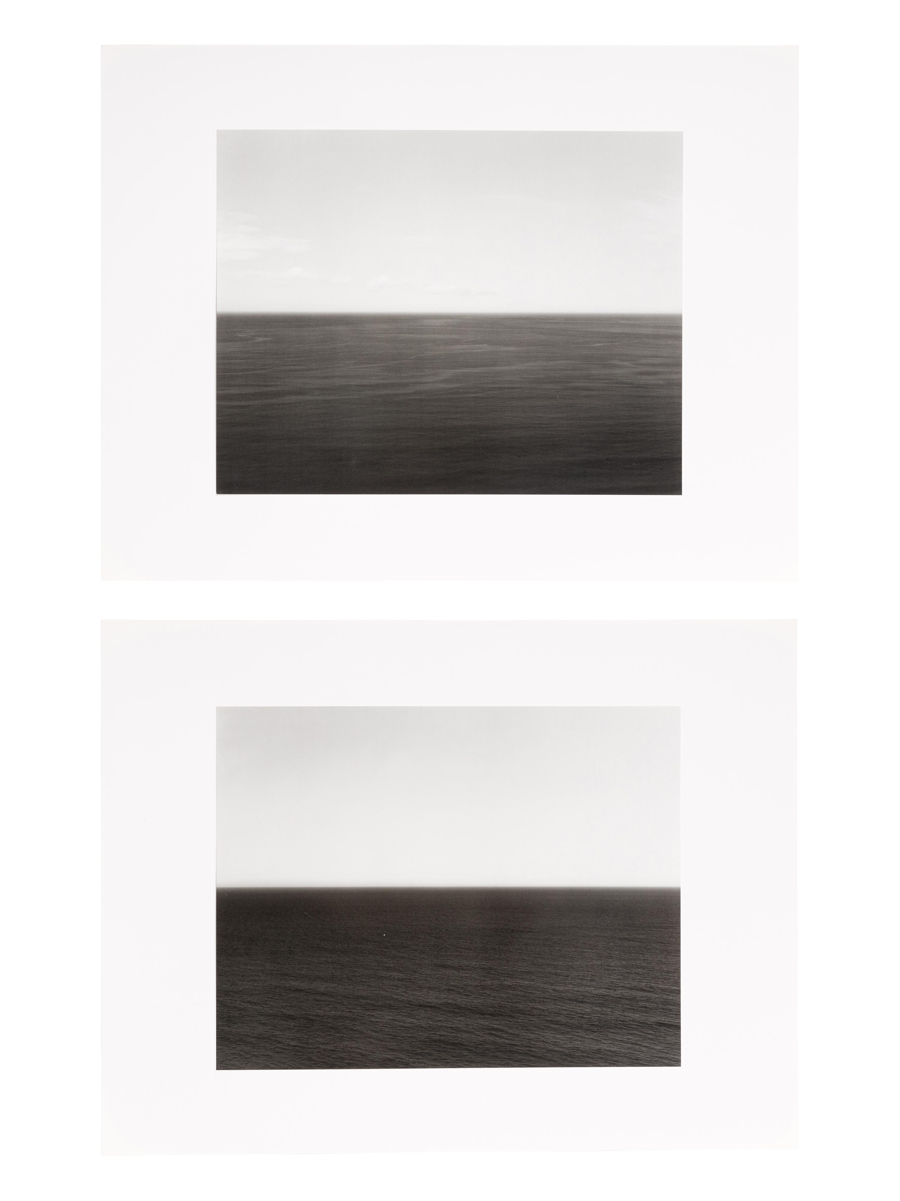 Hiroshi Sugimoto (born 1948) South Pacific Ocean, Waihau; and South Pacific Ocean, Maraenui, from "Time Exposed," 1990-1991