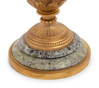 A Louis XVI Style Gilt Bronze Annular Clock