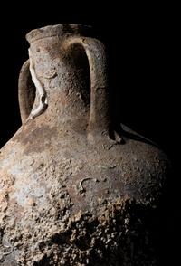 A Roman Terracotta Amphora with Marine Encrustation