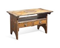 A Painted Hutch Table