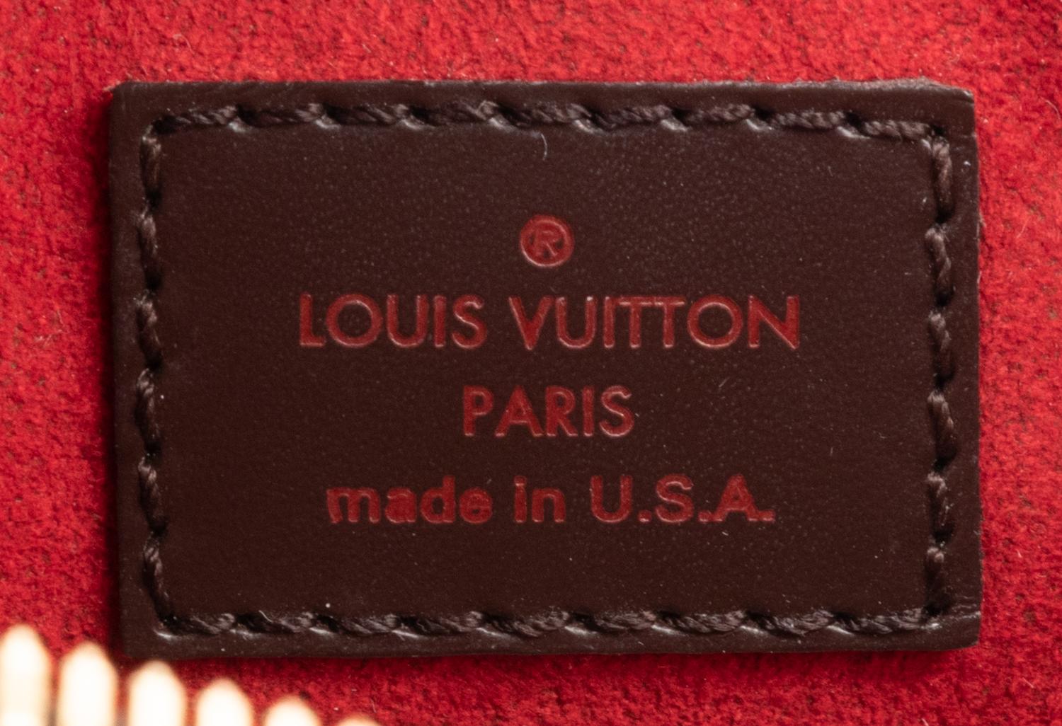 Two Louis Vuitton Items: One Damier Ebene Trevi PM Bag, One Koala Wallet, 2001-2009