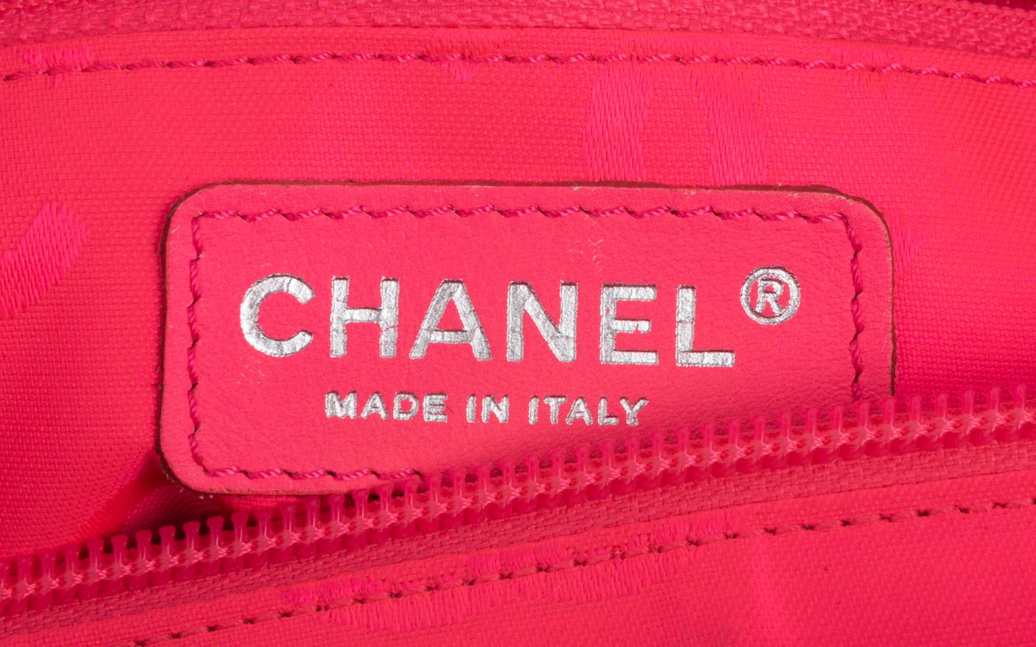 Chanel Black Quilted Leather Cambon Tote 2005-06