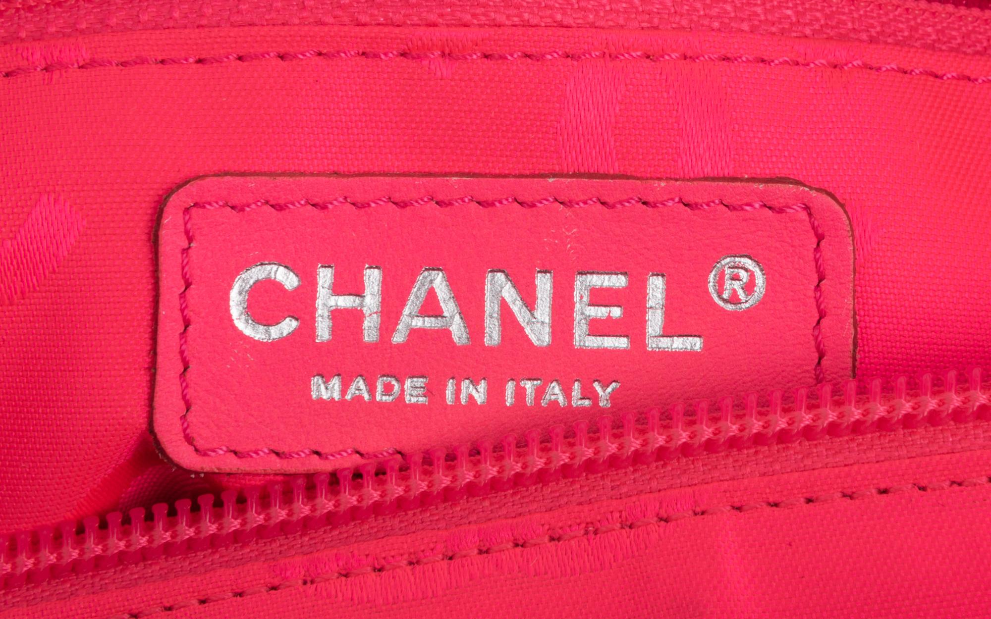 Chanel Black Quilted Leather Cambon Tote 2005-06