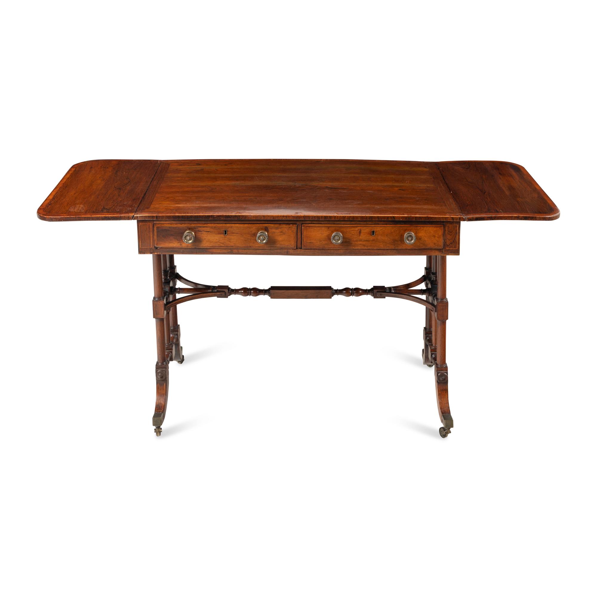 A Regency Rosewood Sofa Table