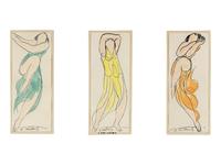 Three Studies of Isadora Duncan
