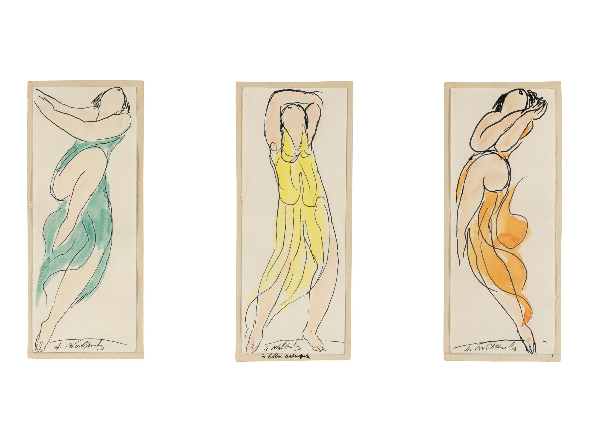 Three Studies of Isadora Duncan