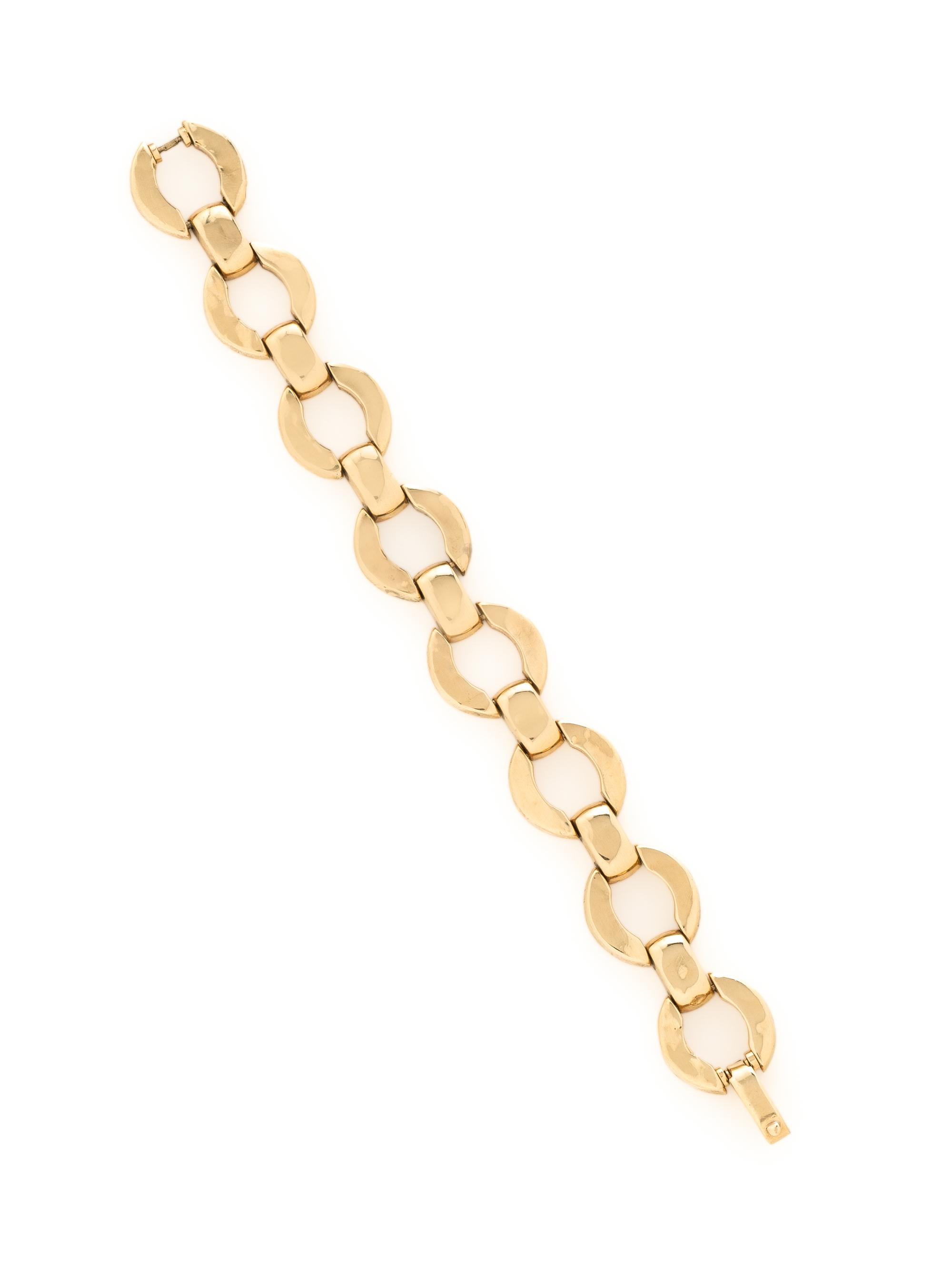 YELLOW GOLD BRACELET