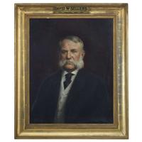 Albert Rosenthal (1863-1939) Portrait of David Wampole Sellers (1833-1901)