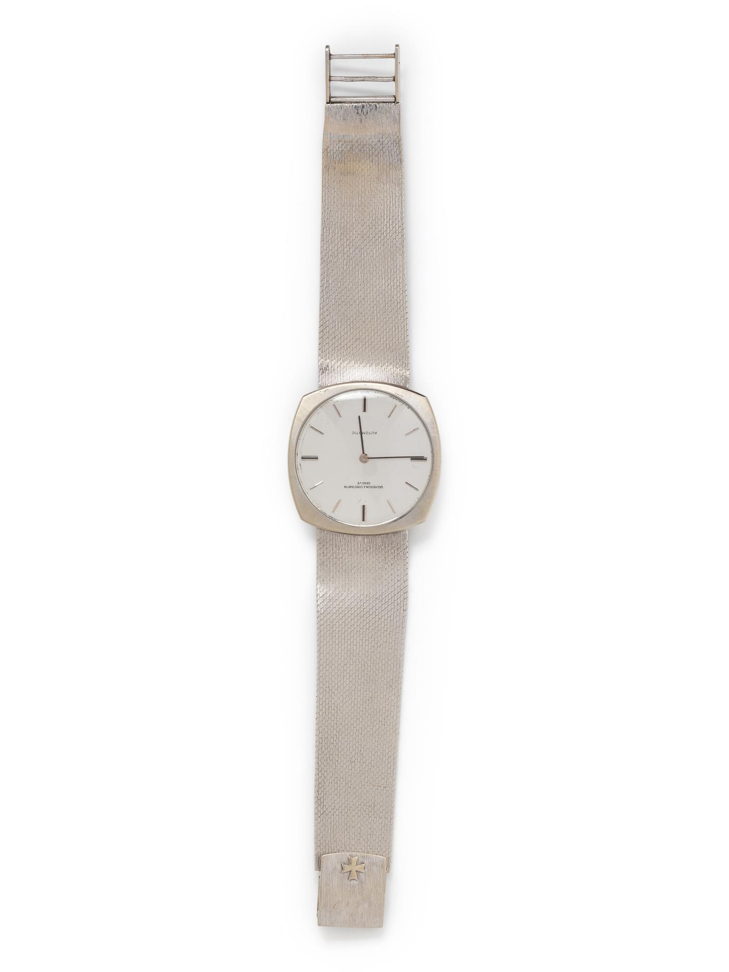 VACHERON & CONSTANTIN, REF. 7399 18K WHITE GOLD 'ULTRA THIN' WRISTWATCH
