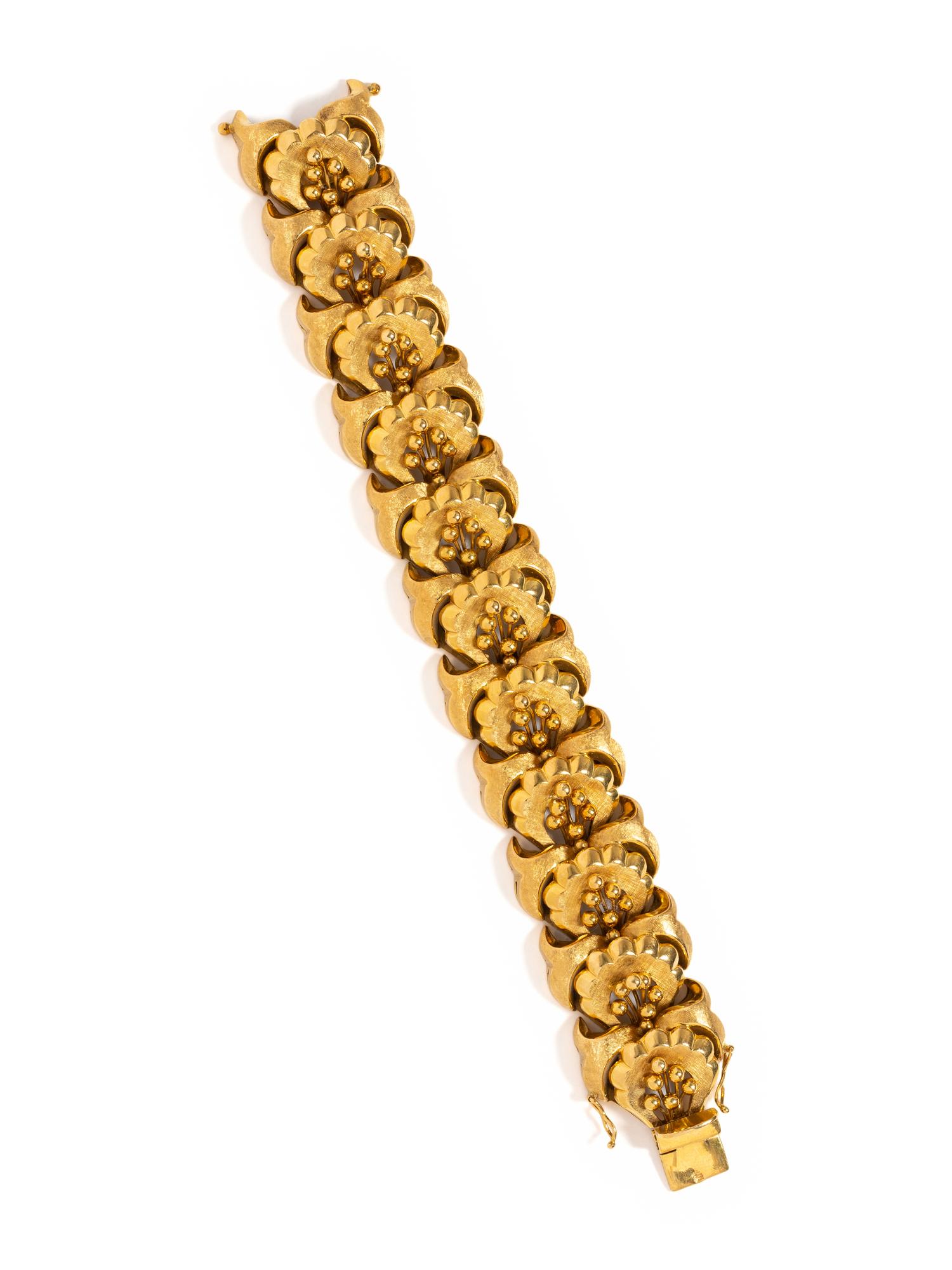 YELLOW GOLD BRACELET