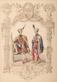 A Pair of Continental Lithographs