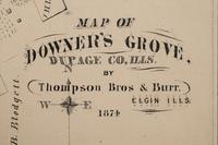 A group of 14 19th and 20th century maps, comprising: