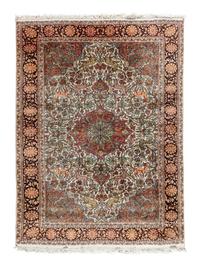 A Persian Silk Rug