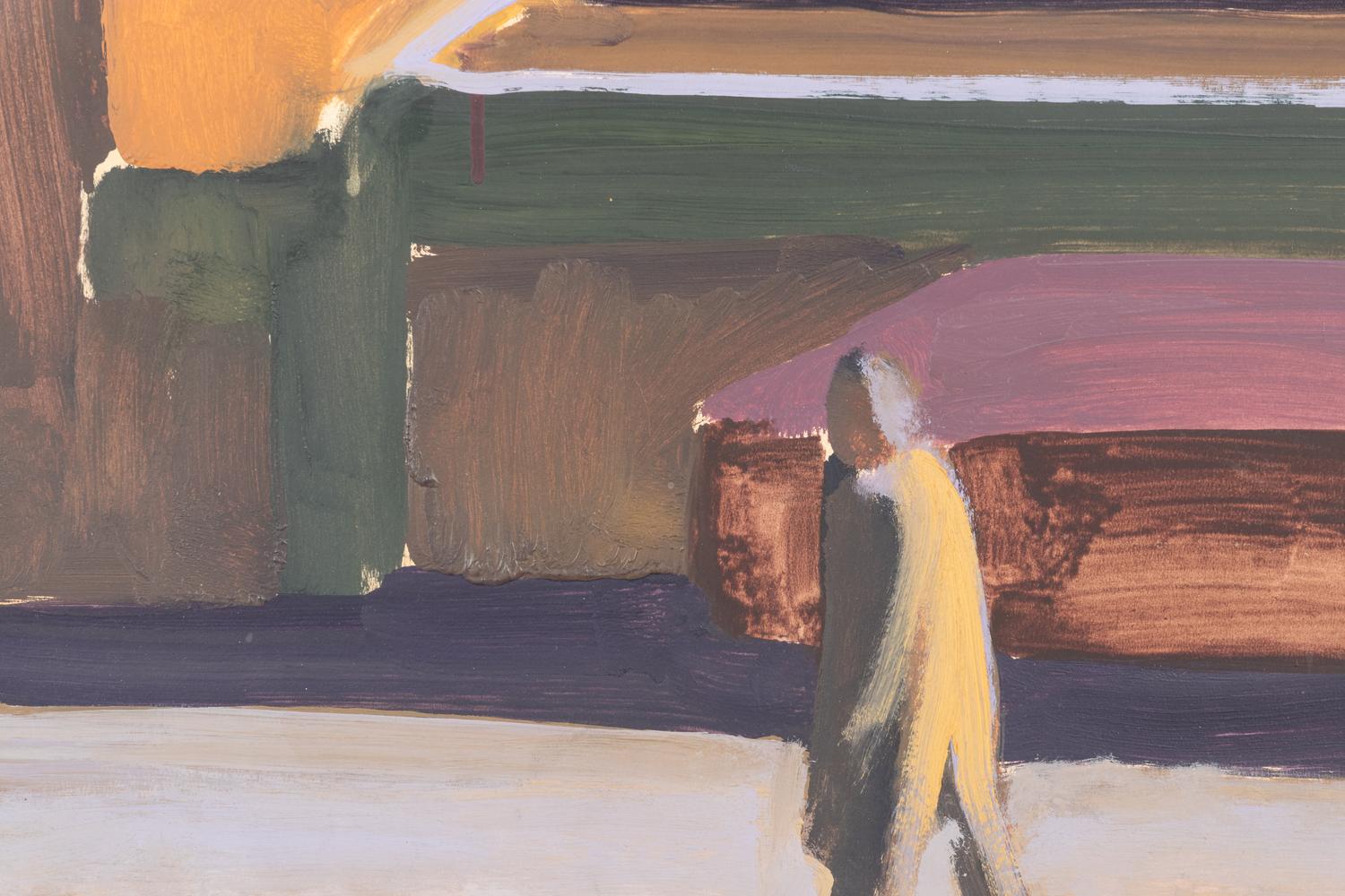 Abstract Composition with Figure