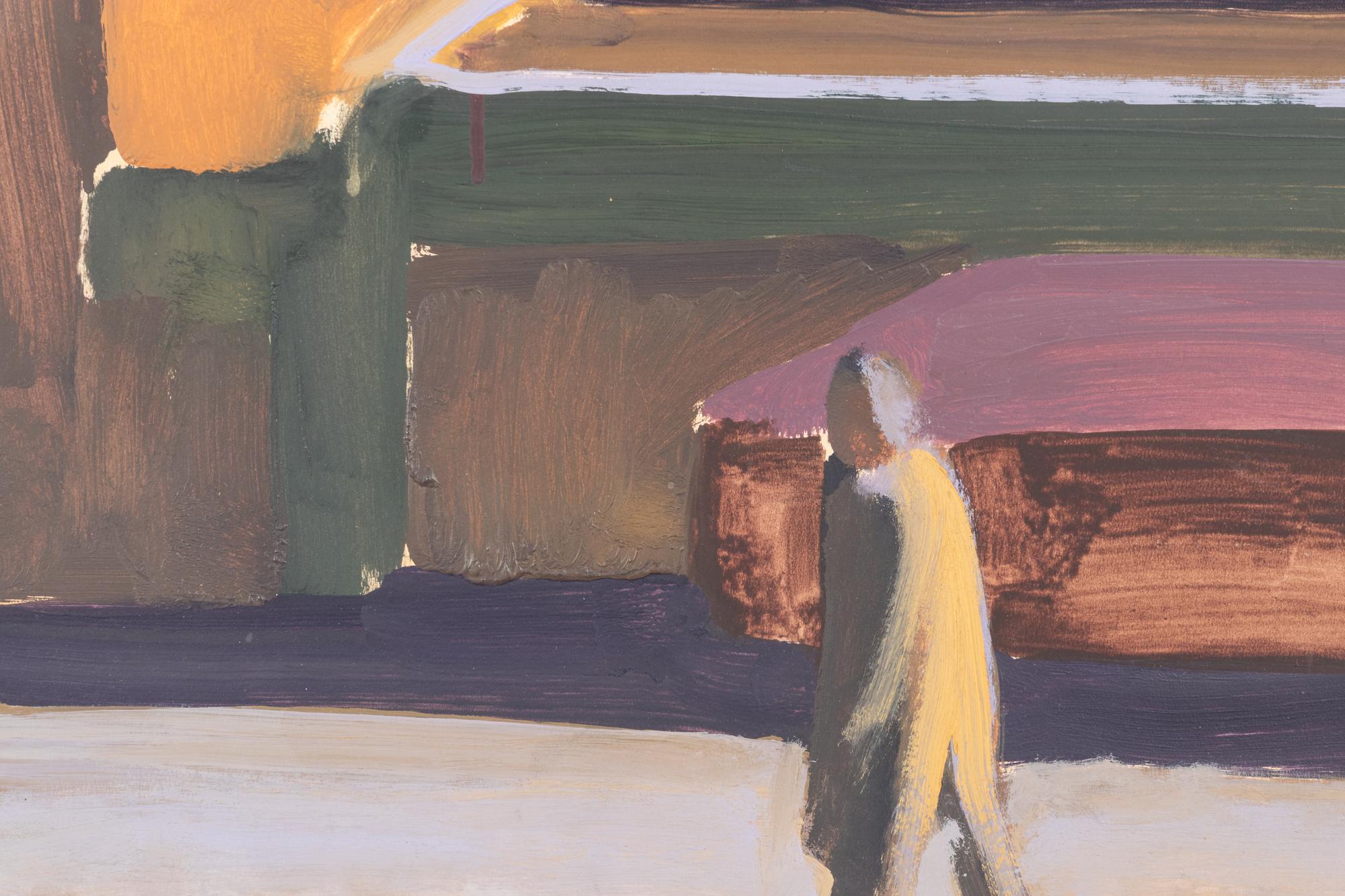 Abstract Composition with Figure