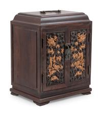 A Hardwood Seal Chest