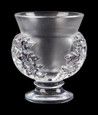 A Lalique Frosted Glass Vase
