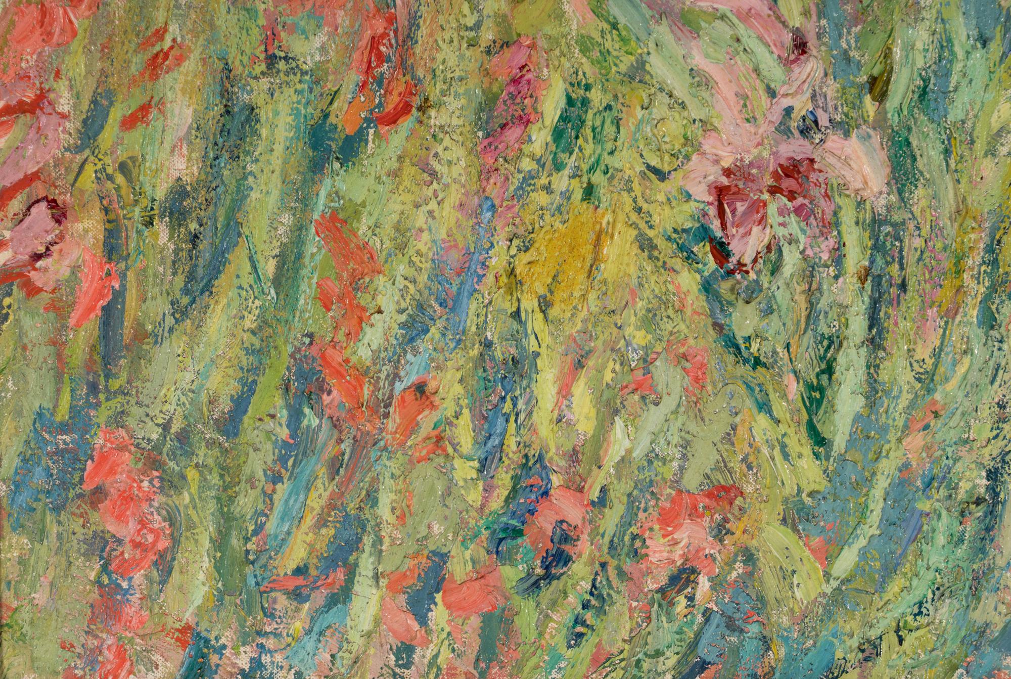 Jardin de Glaïeuls, Giverny, 1928