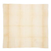 [LINCOLN ASSASSINATION]. A handkerchief carried by President Abraham Lincoln at Ford's Theatre on the night of his assassination, 14 April 1865.
