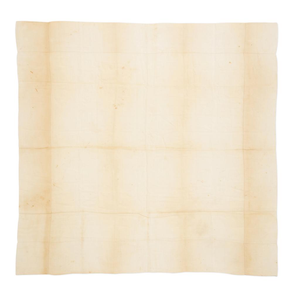 [LINCOLN ASSASSINATION]. A handkerchief carried by President Abraham Lincoln at Ford's Theatre on the night of his assassination, 14 April 1865.