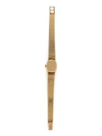 CONCORD WATCH CO., YELLOW GOLD AND DIAMOND WATCH