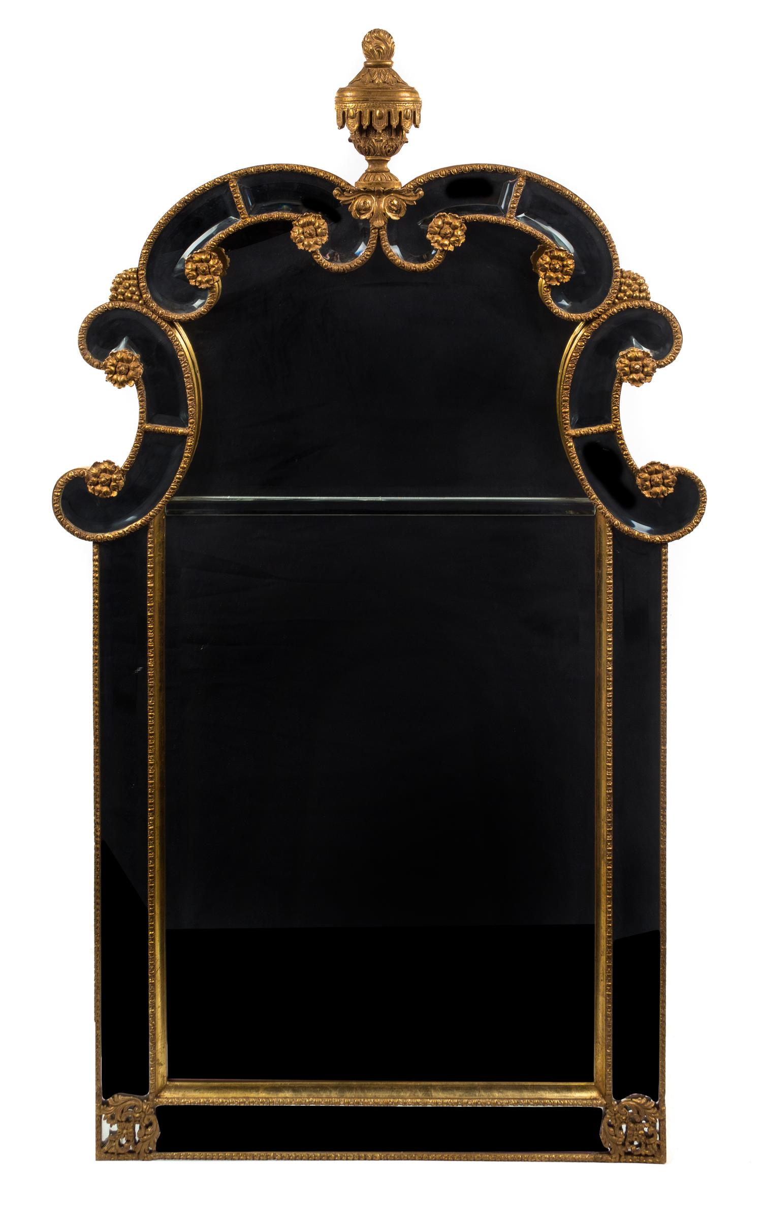 An American Giltwood Pier Mirror Height 61 x width 35 inches. — SECOND HALF 20TH CENTURY