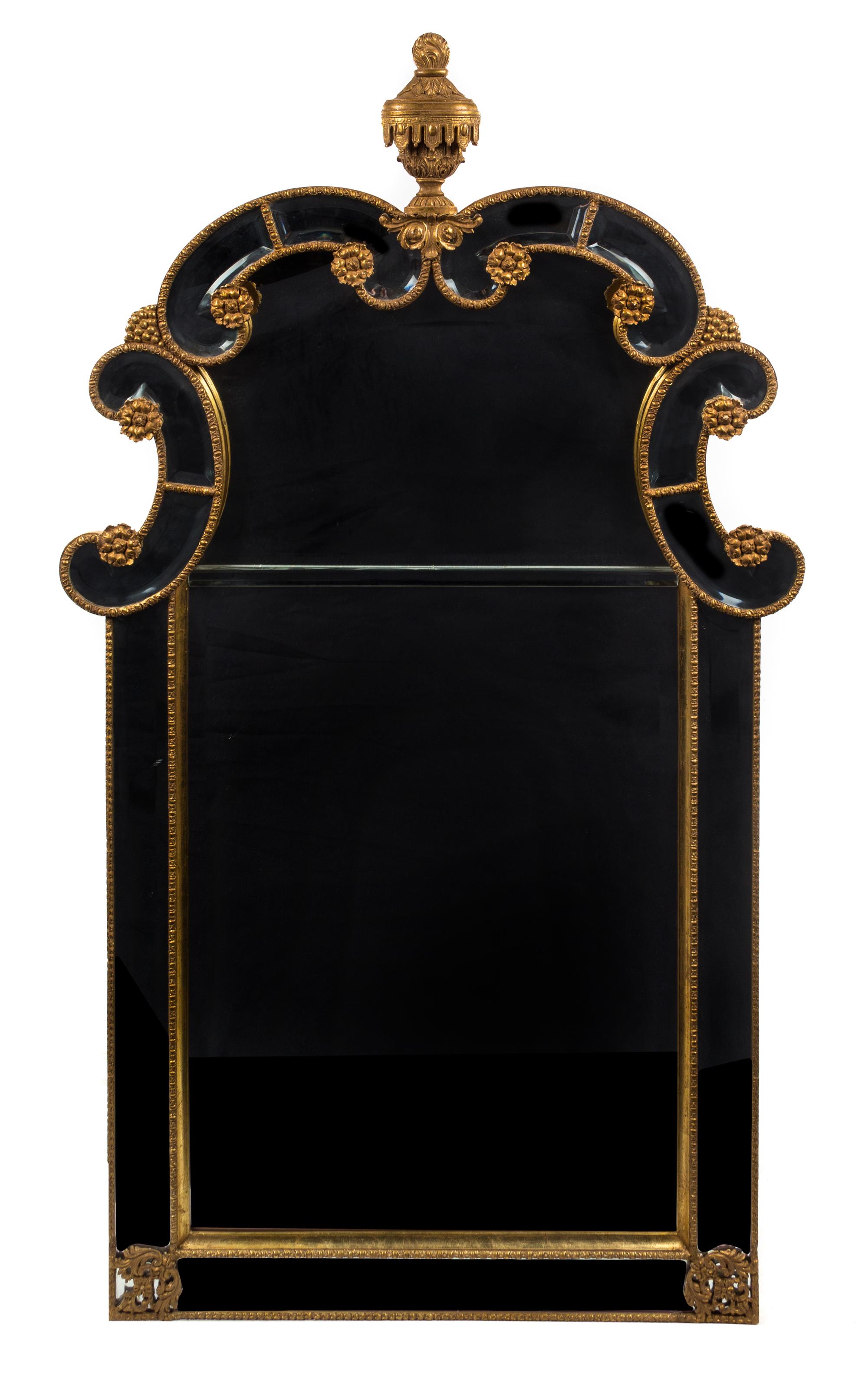 An American Giltwood Pier Mirror Height 61 x width 35 inches. — SECOND HALF 20TH CENTURY