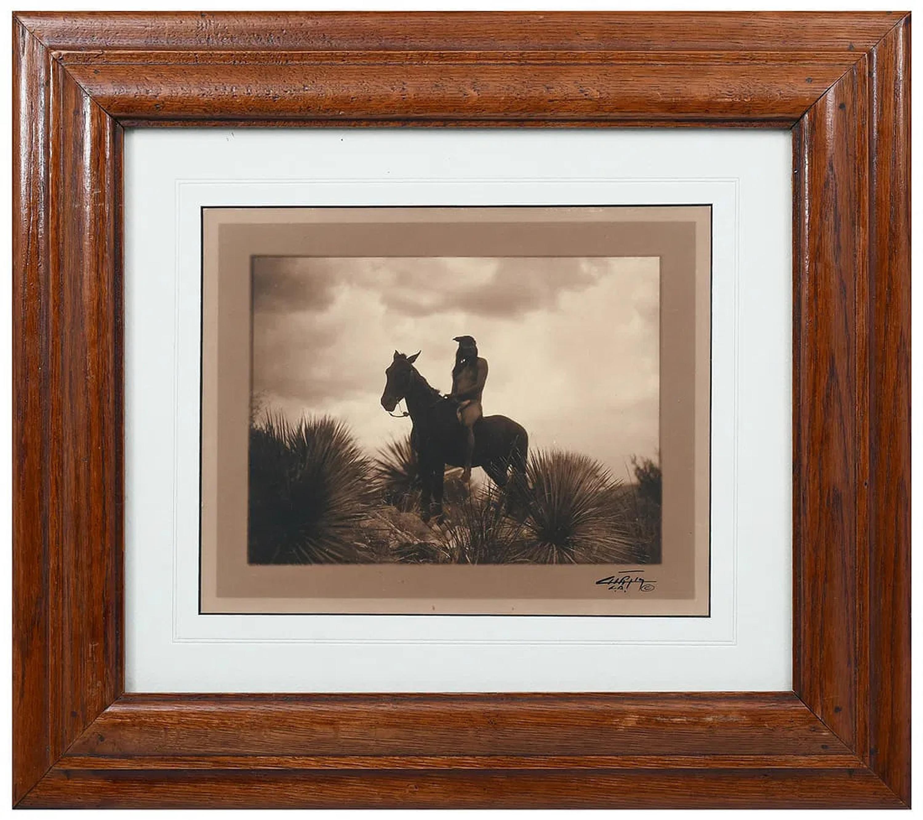 Curtis, Edward S. (1868-1952). The Scout . 1906.